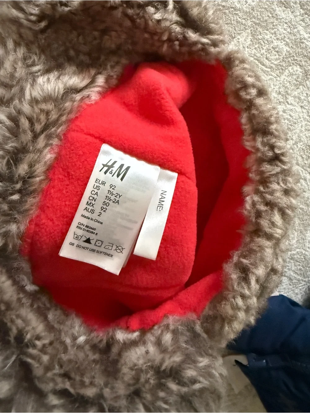 Passport Kids Red Winter Mittens Set with Navy & Camo Accents